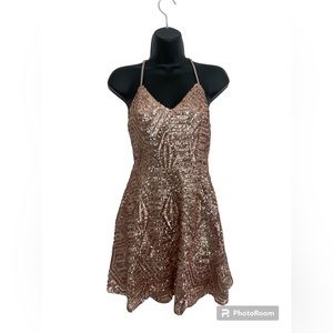 Lulus sequined dress